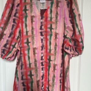 Printed Tiered Maxi Dress